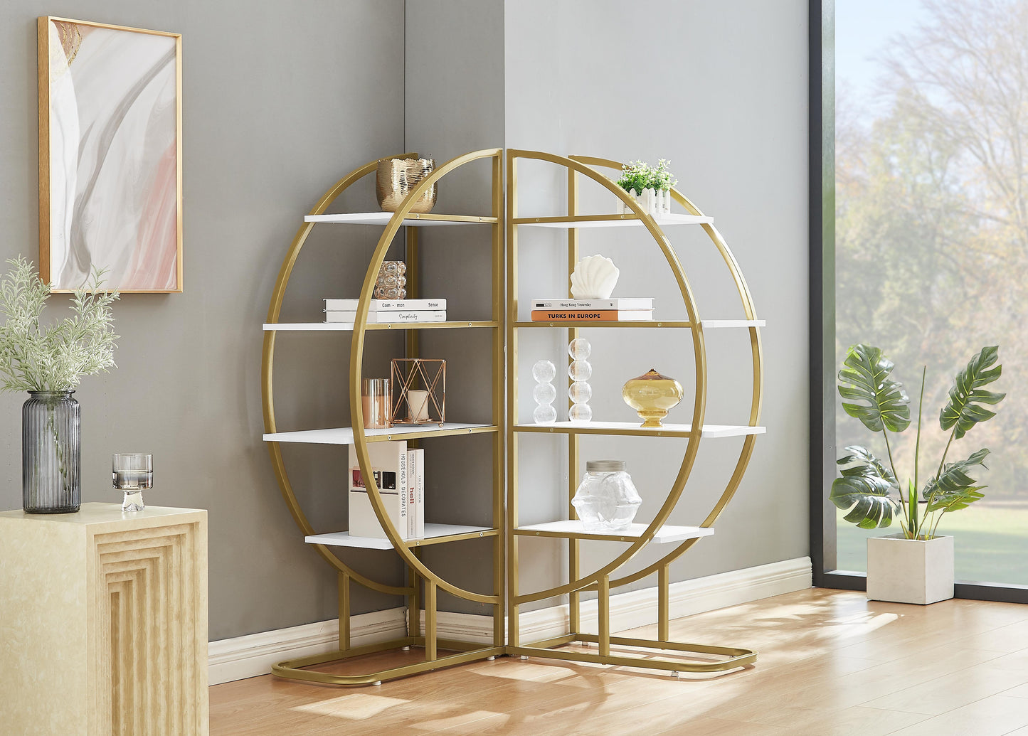 4-Tier Home Office Open Bookshelf