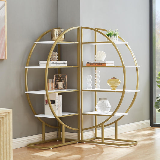 4-Tier Home Office Open Bookshelf